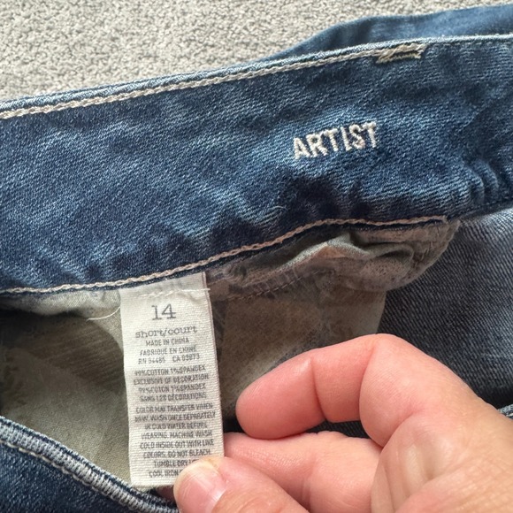 American Eagle Women's 14 Stretch Artist Flare Leg Medium Wash Jeans - Picture 4 of 6